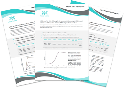 SPR spec sheets - Antibody Analytics
